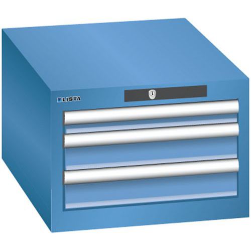 Dielenské zásuvkové skrine Lista, 2 alebo 3 zásuvky