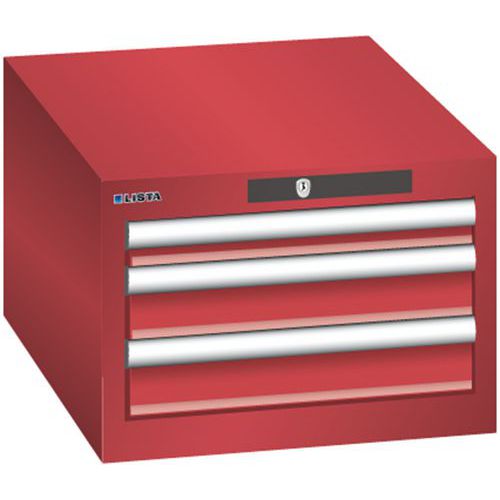 Dielenské zásuvkové skrine Lista, 2 alebo 3 zásuvky