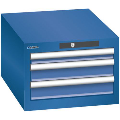 Dielenské zásuvkové skrine Lista, 2 alebo 3 zásuvky