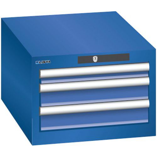 Dielenské zásuvkové skrine Lista, 2 alebo 3 zásuvky