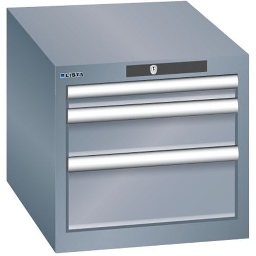 Dielenské zásuvkové skrine Lista, 3 alebo 4 zásuvky