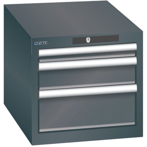 Dielenské zásuvkové skrine Lista, 3 alebo 4 zásuvky