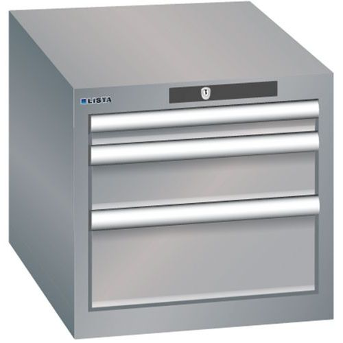 Dielenské zásuvkové skrine Lista, 3 alebo 4 zásuvky