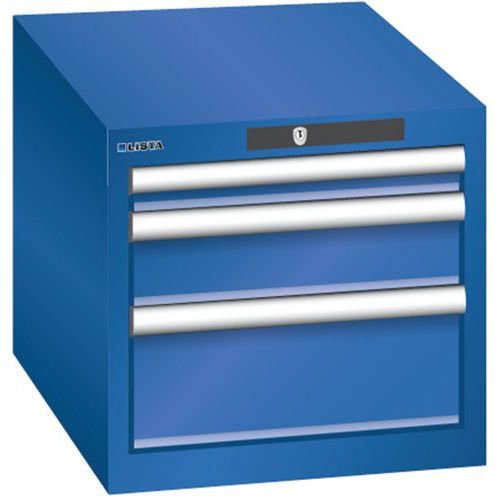 Dielenské zásuvkové skrine Lista, 3 alebo 4 zásuvky