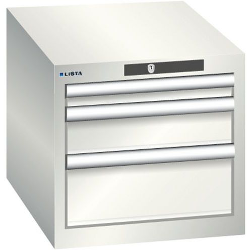 Dielenské zásuvkové skrine Lista, 3 alebo 4 zásuvky