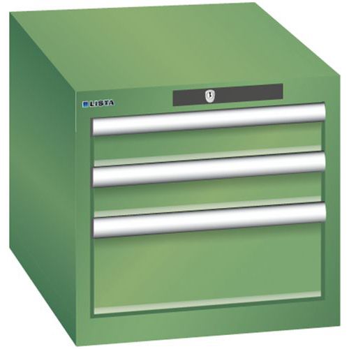 Dielenské zásuvkové skrine Lista, 3 alebo 4 zásuvky