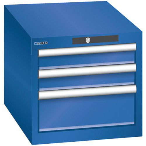 Dielenské zásuvkové skrine Lista, 3 alebo 4 zásuvky