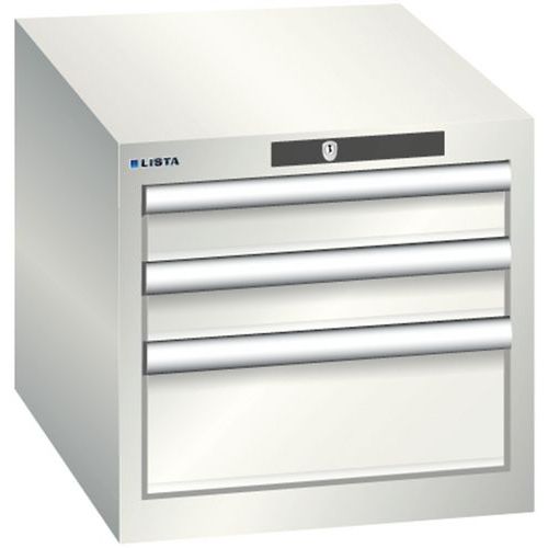 Dielenské zásuvkové skrine Lista, 3 alebo 4 zásuvky