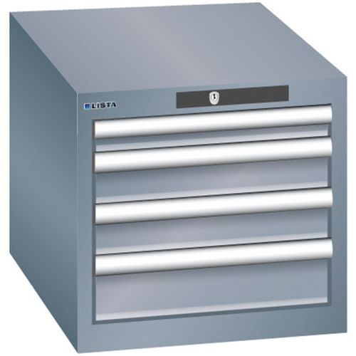 Dielenské zásuvkové skrine Lista, 3 alebo 4 zásuvky