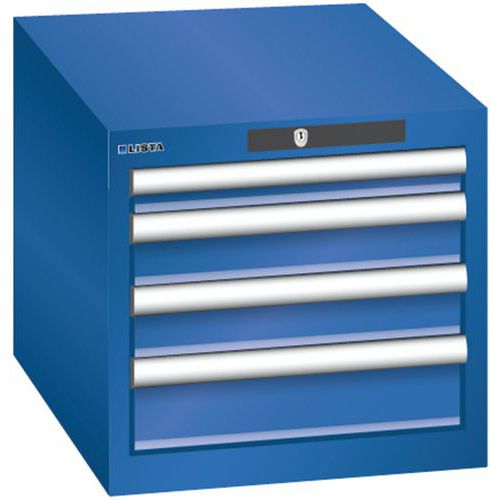 Dielenské zásuvkové skrine Lista, 3 alebo 4 zásuvky