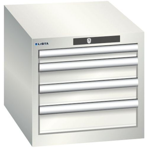 Dielenské zásuvkové skrine Lista, 3 alebo 4 zásuvky