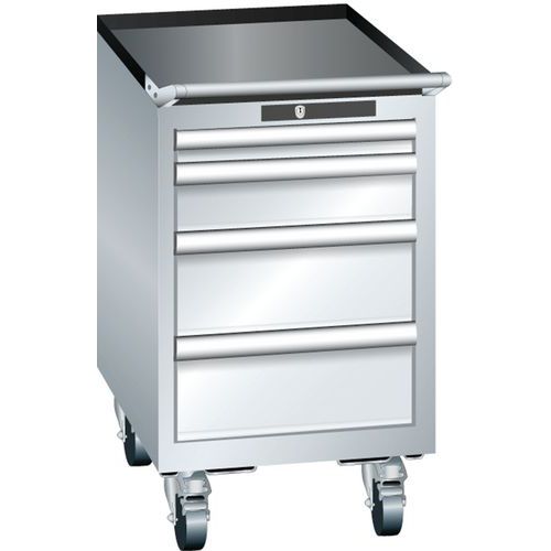 Mobilné dielenské zásuvkové skrine Lista, 4 alebo 5 zásuviek