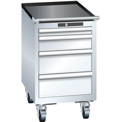 Mobilné dielenské zásuvkové skrine Lista, 4 alebo 5 zásuviek