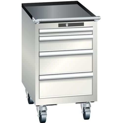 Mobilné dielenské zásuvkové skrine Lista, 4 alebo 5 zásuviek