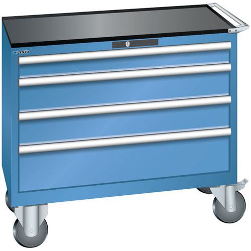 Dielenské zásuvkové skrine Lista, 4, 5 a 6 zásuviek, 1023x572x962 mm