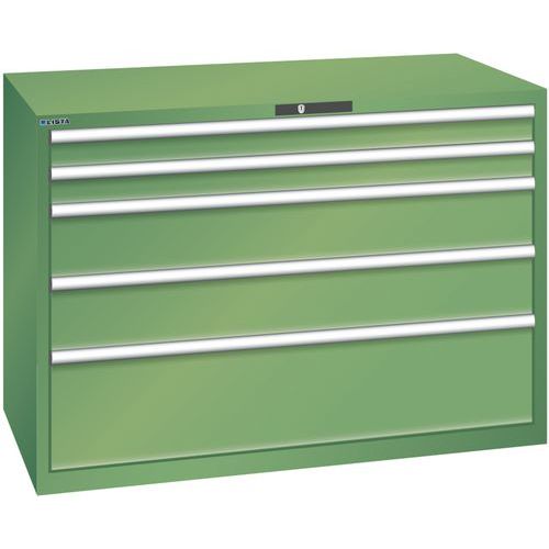 Dielenské zásuvkové skrine Lista, 1431x725x1000 mm, 5, 7 alebo 8 zásuviek