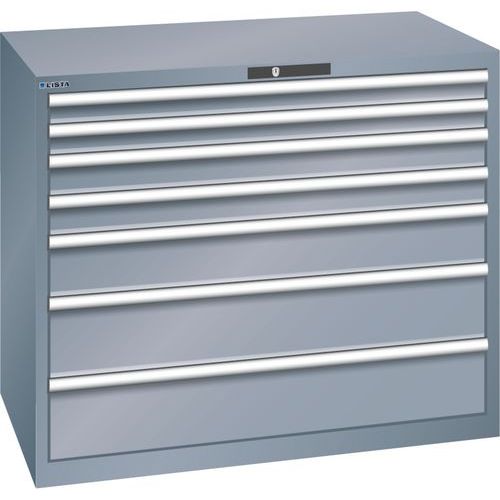 Dielenské zásuvkové skrine Lista, 1193x725x1000 mm, 7 zásuviek