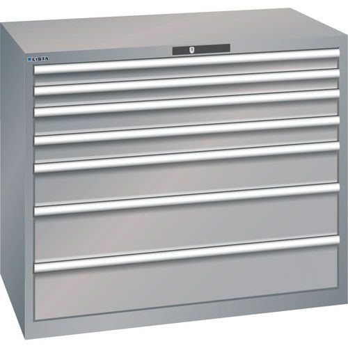 Dielenské zásuvkové skrine Lista, 1193x725x1000 mm, 7 zásuviek