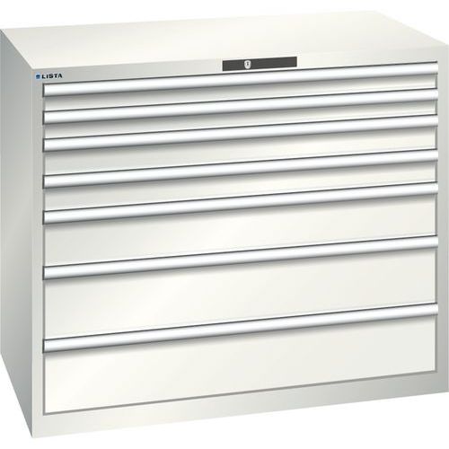 Dielenské zásuvkové skrine Lista, 1193x725x1000 mm, 7 zásuviek