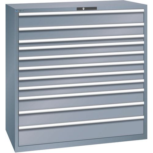 Dielenské zásuvkové skrine Lista, 1431x725x1450mm, 11 zásuviek