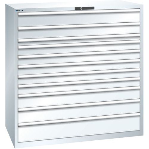 Dielenské zásuvkové skrine Lista, 1431x725x1450mm, 11 zásuviek