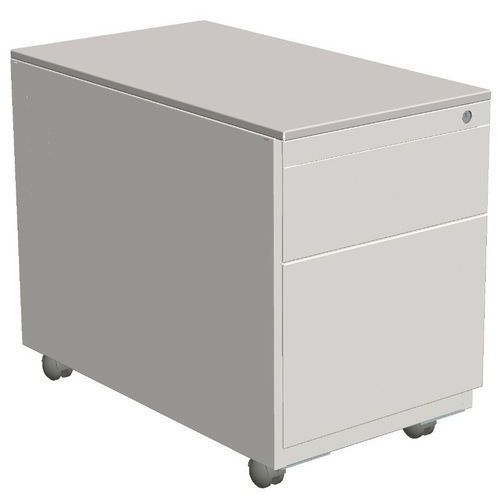 Pojazdné zásuvkové kontajnery Combi-Classic, 80 x 42 x 54,7 cm, sivé Pojazdné zásuvkové kontajnery Combi-Classic, 80 x 42 x 54,7 cm, sivé