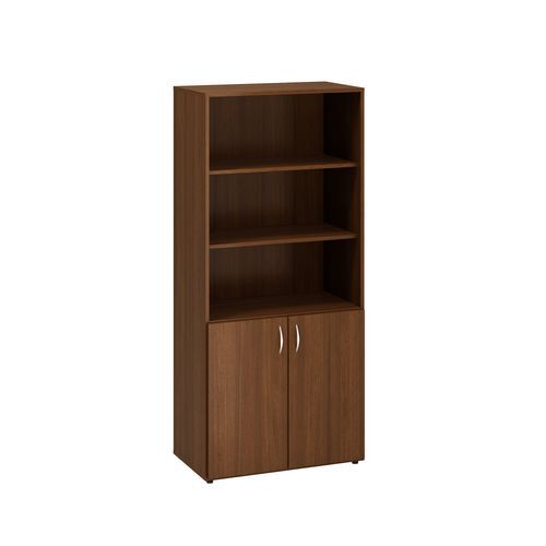 Vysoké široké skrine Alfa 500, 178 x 80 x 47 cm, s nikou a dvierkami