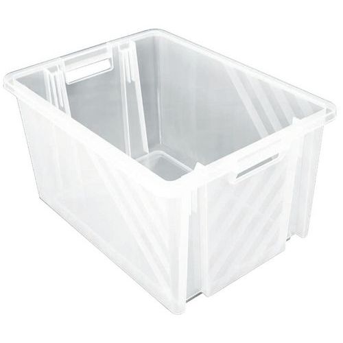 Stohovateľné plastové boxy NovaBac, 54 l