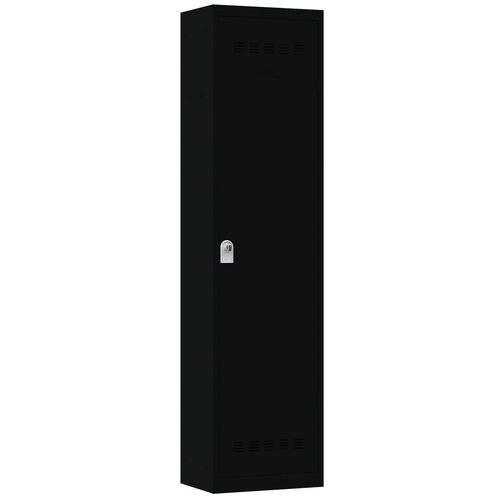 Zvárané šatníky Vinco, 1 oddiel, 500 mm, otočný uzáver