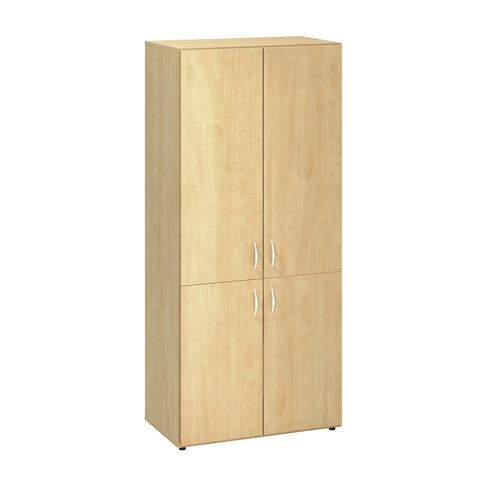 Vysoké široké skrine Alfa 500, 178 x 80 x 47 cm, s dvierkami