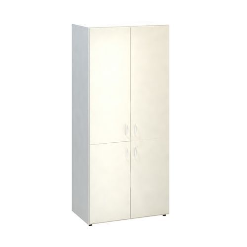 Vysoké široké skrine Alfa 500, 178 x 80 x 47 cm, s dvierkami