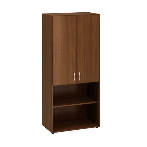 Vysoké široké skrine Alfa 500, 178 x 80 x 47 cm, s nikou a dvierkami