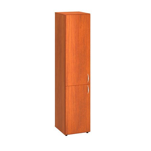 Vysoké úzke skrine Alfa 500, 178 x 40 x 47 cm, s dvierkami - ľavé vyhotovenie
