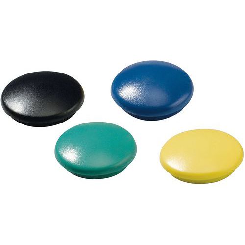 Farebné okrúhle magnety