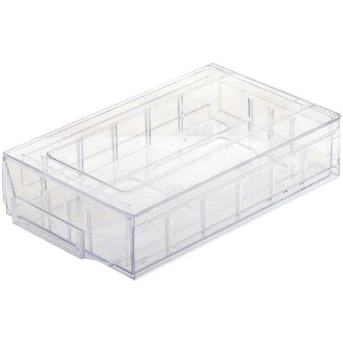 Zásuvkové boxy, priehľadné