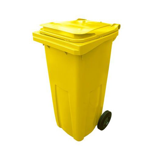 Plastové vonkajšie odpadové nádoby na triedený odpad, objem 120 l