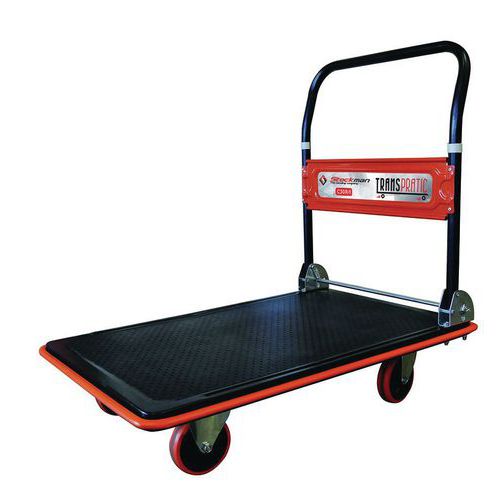 Plošinový vozík so sklopným držadlom, do 300 kg