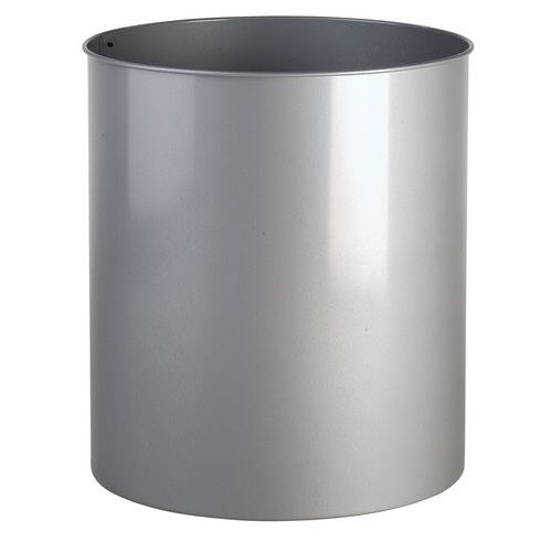 Okrúhly kovový odpadkový kôš – 30 l