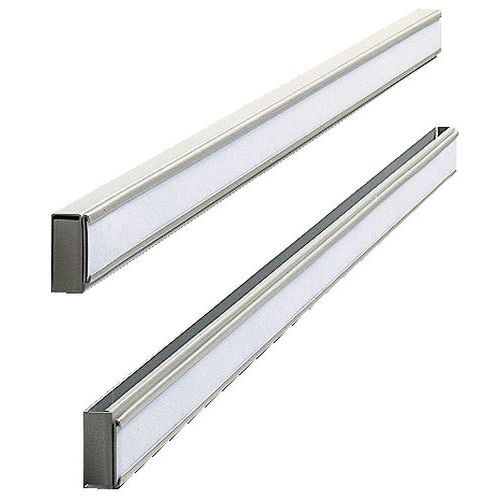 Nástenné hliníkové vodiace lišty pre plánovacie tabule Nobo