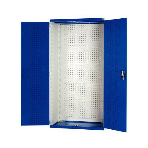 Dielenské skrine s perfo panelmi pre držiaky na náradie/náradie