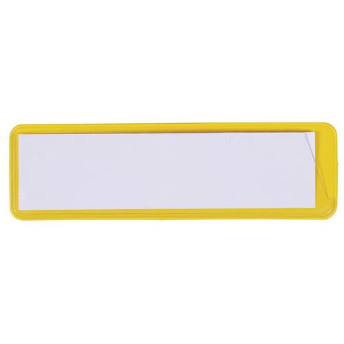 Informačné štítky na regály Manutan Expert, lepiace, 100 x 30 mm, 100 ks
