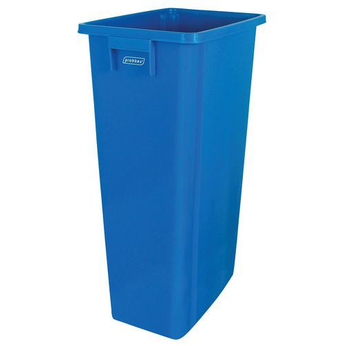 Plastové odpadkové koše Probbax na triedený odpad, bez veka, 60 l