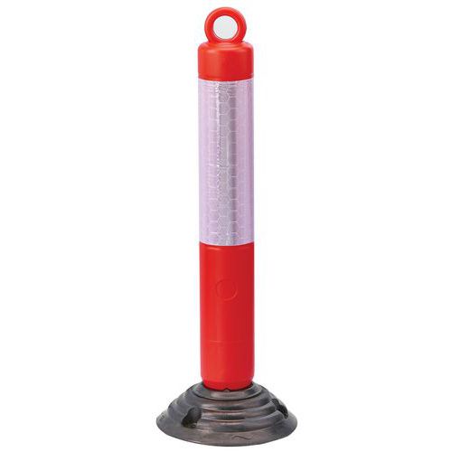 Flexibilný reflexný zahradzovací stĺpik Fox, výška 80 - 120 cm