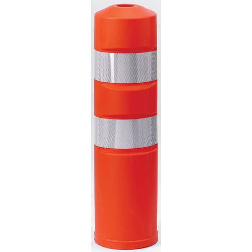 Reflexný zahradzovací stĺpik Max, výška 75 cm Reflexný zahradzovací stĺpik Max, výška 75 cm