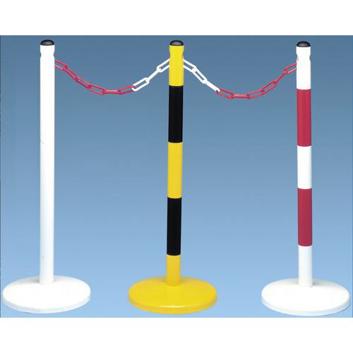 Kovové zahradzovacie stĺpiky Reva, výška 90 cm