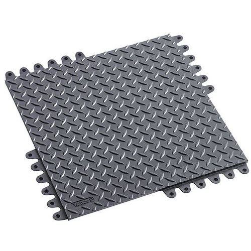 575 Záťažová podlaha De-Flex, 450 x 450 x19 mm, čierna 575 Záťažová podlaha De-Flex, 450 x 450 x19 mm, čierna