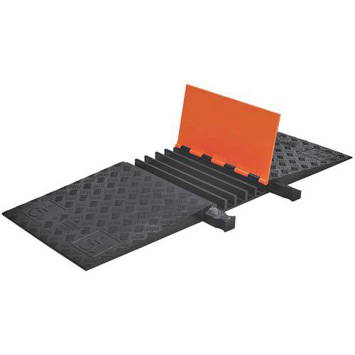 Káblový prechod ADA Guard Dog®, 5 kanálov, čierno-oranžový, 127 x 46 x 5 cm