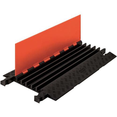Káblový prechod Guard Dog®, 5 kanálov, čierny/oranžový, 50 x 91 x 5 cm