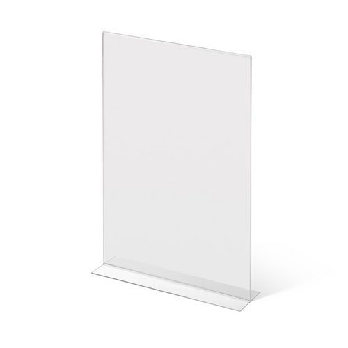 Plexi stojančeky na letáky JD2, typ T na výšku
