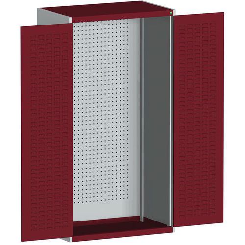 Dielenské skrine s perfo panelmi pre držiaky na náradie/boxy
